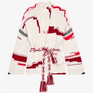 Zadig & Voltaire size small worn once beautiful patterned cardigan